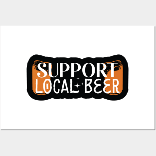 Support Local Beer Posters and Art